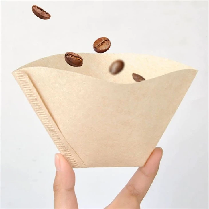 101 V Shape Coffee Cup Filter Paper Espresso Machine Mocha Pot Strainer